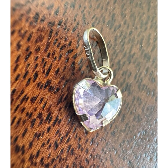 14K Solid Gold Minimalist 19” Chain 0.7mm with Dainty Pink Zircon Pendant - Picture 14 of 15